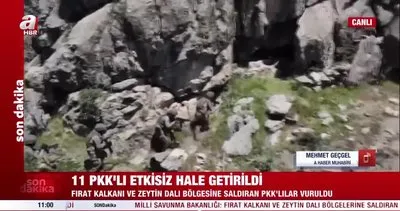 SON DAKİKA: Teröristler kazdıkları hendeklere gömüldü! MSB duyurdu: 11 YPG/PKK’lı terörist etkisiz... | Video