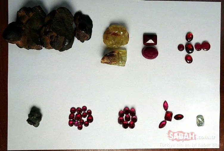 Gaziantep’te 2 milyon liralık değerli taşlar havalimanında ele geçirildi
