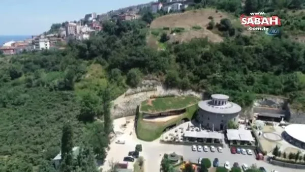 Trabzon’da 450 kişilik ’Hobbit evi’ yapıldı