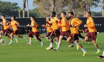 Galatasaray, Antalya kampında hazırlıklarına devam etti