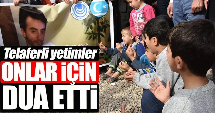 Telaferli Türkmen yetimlerden Mehmetçik’e dua