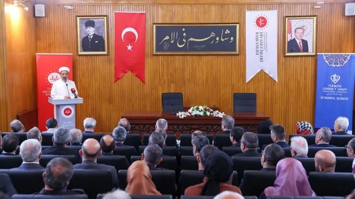 İstanbul Müftülüğüne atanan Doç. Dr. Emrullah Tuncel göreve başladı