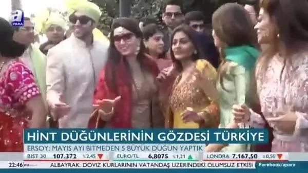 Hint düğünlerinin gözdesi Türkiye