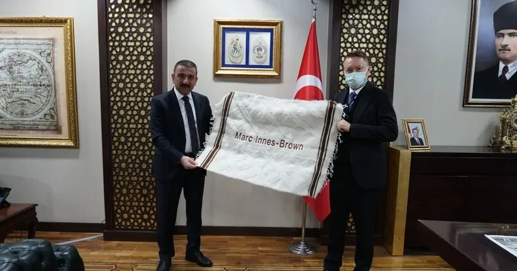 Avustrayla Ankara Büyükelçisi, Vali Hacıbektaşoğlu’nu ziyaret etti