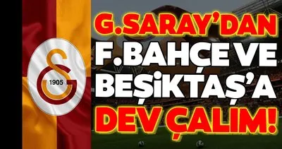 Transferde son dakika: Galatasaray’dan Fenerbahçe ve Beşiktaş’a dev çalım!