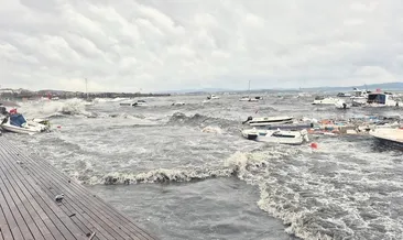 Lodos yıktı geçti