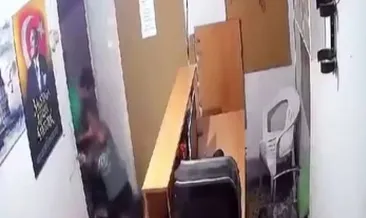 Kadına şiddet kameralara yansıdı