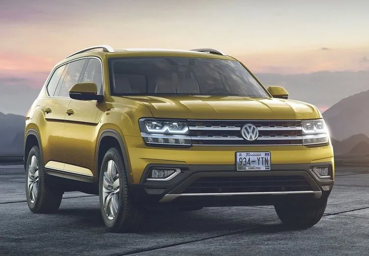 2017 Volkswagen Atlas  geliyor