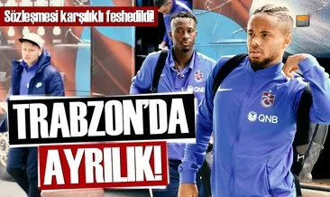 Trabzonspor’da ayrılık! Sözleşmesi karşılıklı feshedildi...