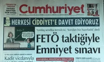 Cumhuriyet Gazetesi tekzibe doymuyor: Yine iftira, yine yalan haber