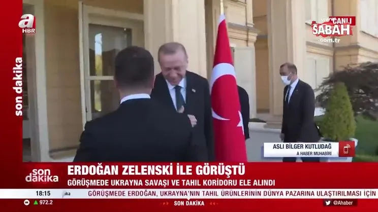 Başkan Erdoğan Zelenski ile görüştü | Video