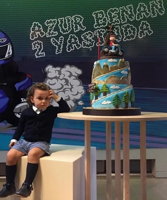 Gülşen’den oğlu Azur’a doğum günü partisi!