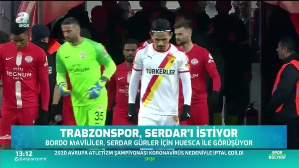 Trabzonspor'dan Serdar Gürler'e kanca!
