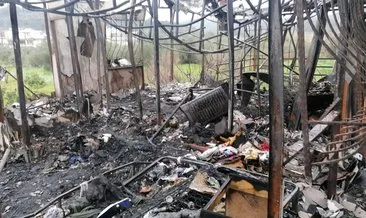 Manavgat’ta ev yangını: 1 ölü, 1 yaralı