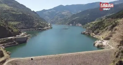 Aralarında 67 km mesafe olan iki barajın su seviyeleri şaşırtıyor | Video