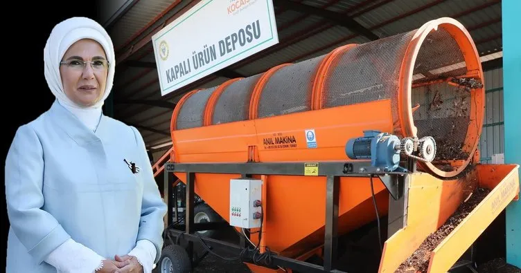 Emine Erdoğan “Biyobozunur Atık Projesini” hayata geçiren belediyeyi tebrik etti