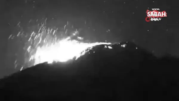 Meksika’daki Popocatepetl Yanardağı’nda patlama | Video