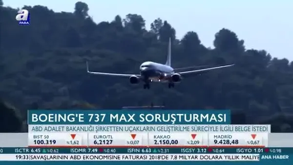 Boeing'den kazalar sonrası ilk açıklama