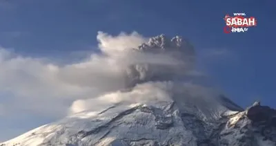 Popocatepetl Yanardağı’nda 24 saatte 12 patlama | Video