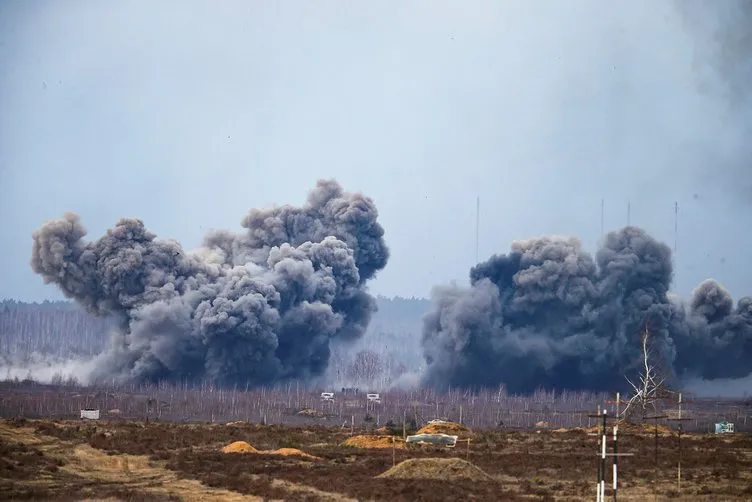 Rusya Ukrayna krizinde Putin’den son dakika talimatı! Füzeler peş peşe ateşlendi! Ukrayna’dan Rusya’ya havan topu atışı