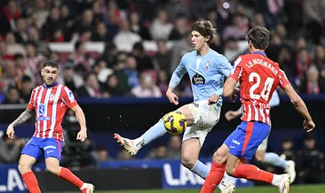 Atletico evinde Celta Vigo’ya takıldı!