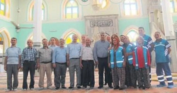 Ramazan öncesi camiler temizlendi