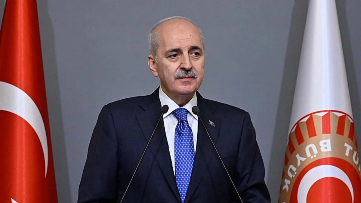 TBMM Başkanı Numan Kurtulmuş: Bu İsrail'in iyi günleri...