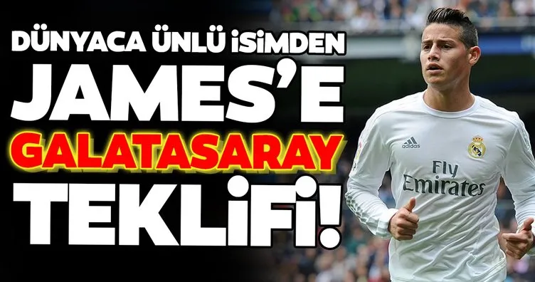 Transferde son dakika: Dünyaca ünlü isimden James Rodriguez’e Galatasaray teklifi!