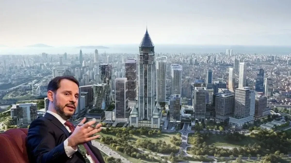Berat Albayrak “Buraya not düşelim” diyerek açıklamıştı! İstanbul Finans Merkezi küresel sermayenin yeni adresi haline geldi Berat Albayrak “Buraya not düşelim” diyerek açıklamıştı! İstanbul Finans Merkezi küresel sermayenin yeni adresi haline geldi