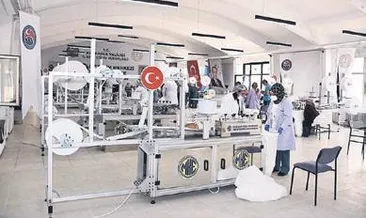 Ayda 45 milyon maske üretilecek
