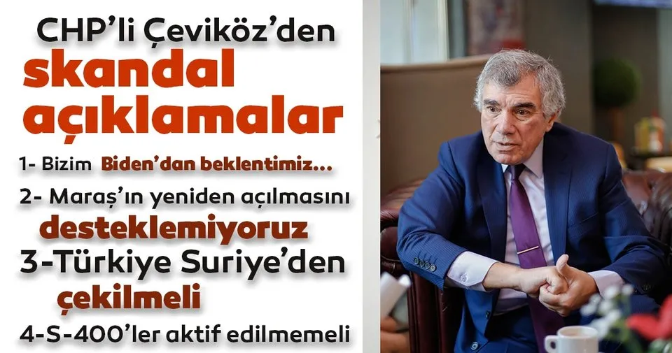 CHP'li Çeviköz'den skandal açıklamalar! "Maraş’ın kısmi şekilde yeniden açılmasını desteklemiyoruz"