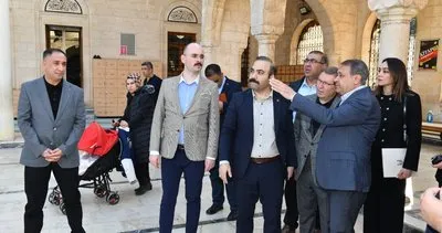 Vali Şıldak, tarihi alanlarda incelemelerde bulundu #sanliurfa