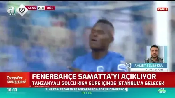 Son dakika: Fenerbahçe'nin yeni golcüsü Samatta!