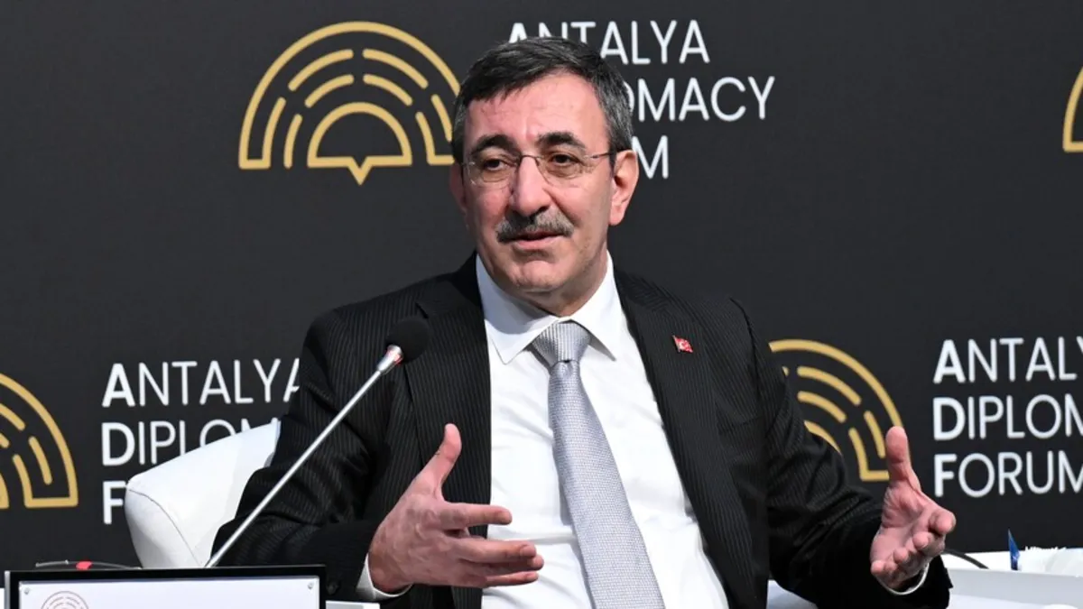 Cumhurbaşkanı Yardımcısı Yılmaz: Avrupa'nın daha fazla liderliğe ihtiyacı var