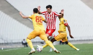 Ümraniyespor Kayserispor maçında 4 gol var, kazanan yok