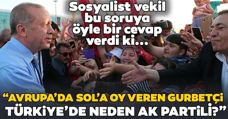 Belçika’nın sosyalist Türk milletvekili Hasan Koyuncu: ’Gurbetçiler Türkiye’deki olumlu gelişmeleri görüp AK Parti’yi tercih ediyor’