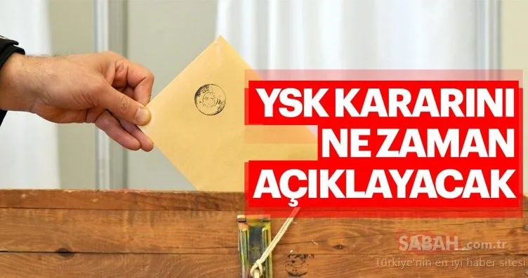 SON DAKİKA HABERİ: YSK İstanbul seçim sonuçları kararını ne zaman verecek? Yavuz’dan seçim ve mazbata açıklaması