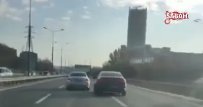 Basın Ekspres yolunda trafiği tehlikeye atan sürücüler yakalandı | Video