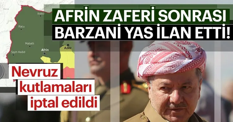 Son Dakika: Barzani Afrin için yas ilan etti