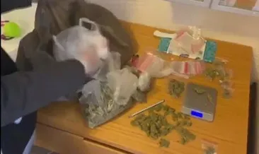 Gizli zulalardan 3.5 kilo zehir çıktı