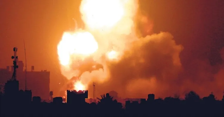 Gazze’ye bomba yağdı