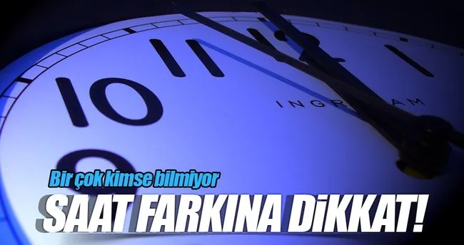 Abd Ile Zaman Farki 1 Saat Artti Son Dakika Haberler