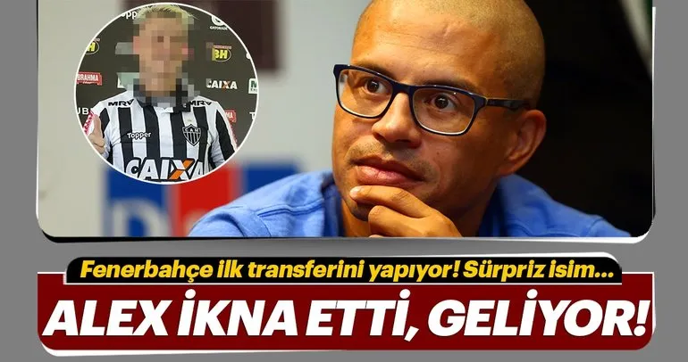 Fenerbahçe ilk transferini yapıyor! Ali Koç ve Alex de Souza’nın planı...