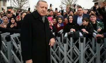Erdoğan, cuma namazını Beştepe Millet Camisi’nde kıldı
