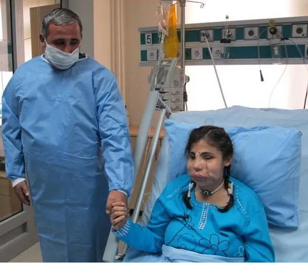 Hatice Nergis yeni yüzünü ilk kez gördü