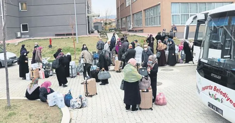 586 kişi 14 gün Isparta’da