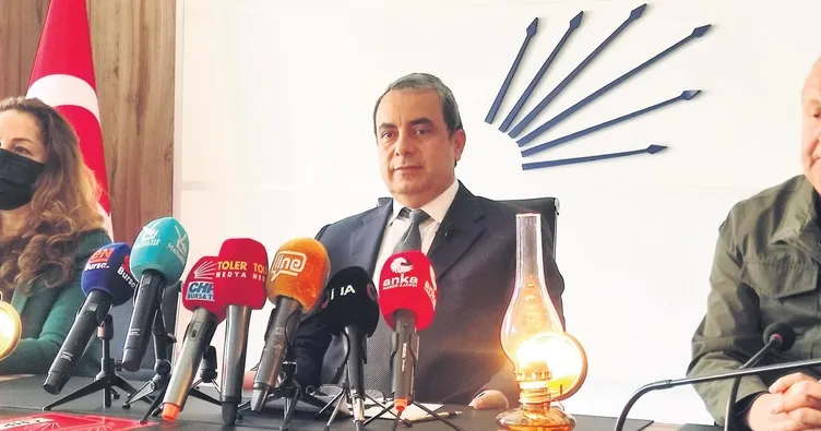 CHP’den gaz lambalı şov