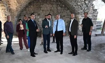 Tarihi Toprakkale Kalesi’nde kazı çalışmaları sürüyor #osmaniye