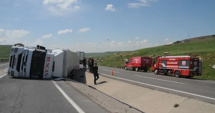 Cizre’de trafik kazası: 1 yaralı