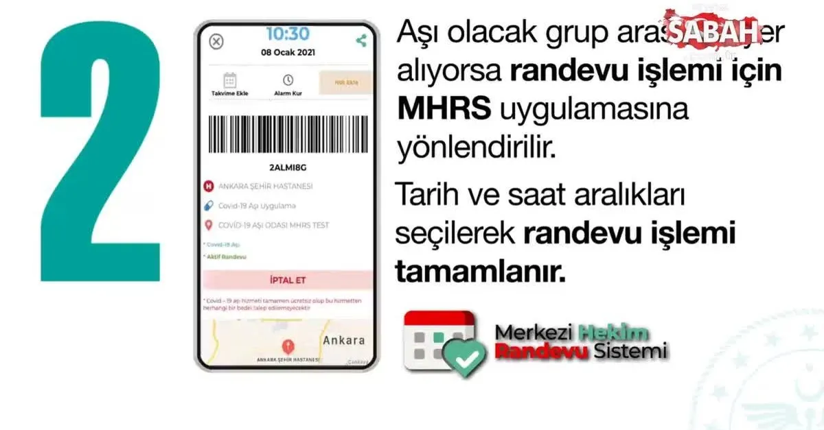 Aşı Için Randevu Nasıl Alınır